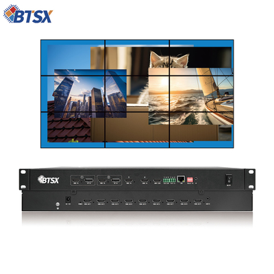 Gebruikersvriendelijke multiscreen videoprocessor IR-besturingsmodussen en alle ijzeren schelpmateriaal voor naadloze prestaties