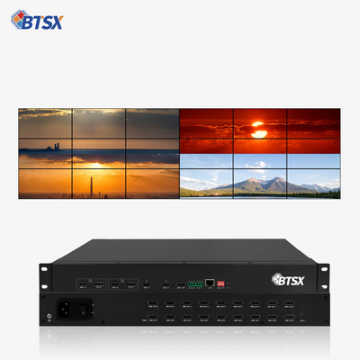 IR afstandsbediening 4K video wall controller met 3 jaar na verkoop en'behoeften