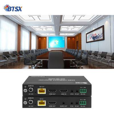 Bitivisus RJ45 Ethernet-netwerkzender en -ontvanger 150m 120m CAT5E CAT6 4k60 HDMI-videozenderverlenger