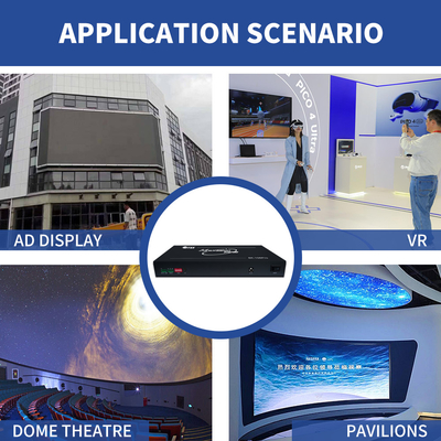 Digitaal signage management systeem met 3,5 mm audioseparatie en maximale resolutie 7680X4320 30 7680X6480 20