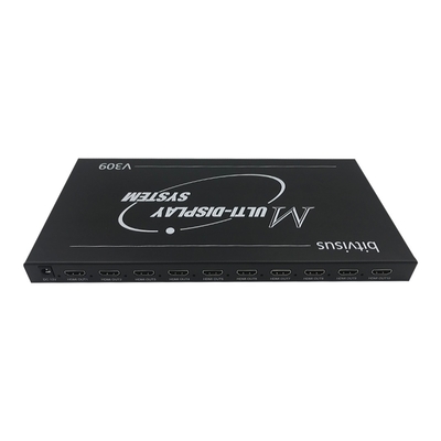Bitvisus 8K Professional Video Wall Processor - 9 uitgangen, gesynchroniseerde High-Definition Video Output BIT-MSE-8K-309HD