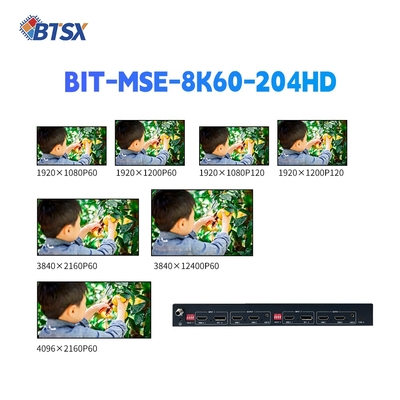 Professionele 4K video wall controller met 4x HDMI 2.0 voor dynamische inhoud