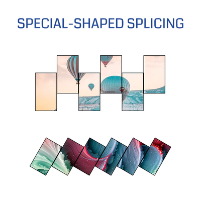 Speciaal gevormde HDMI-splitter voor 8K Multi Screen Splicing Processor Edge Effects en Material Overlay