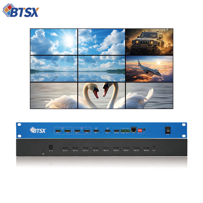 1X2 2X2 1X3 3X3 Hdmi 4K Video Processor Naadloos Schakelen Video Wand Controller