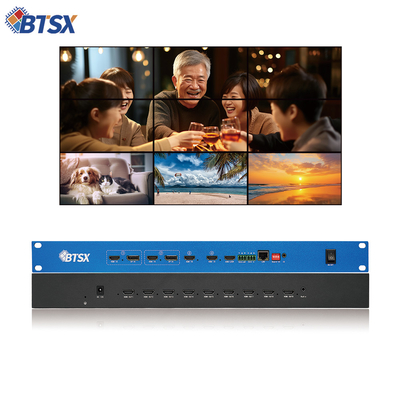 1X2 2X2 1X3 3X3 Hdmi 4K Video Processor Naadloos Schakelen Video Wand Controller