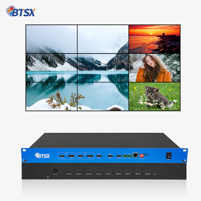 4 Input en 9 Output Multi-Screen Expansion Video Wall Control System met flexibele configuraties