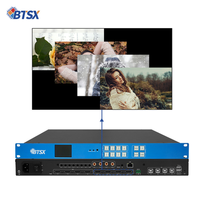 Naadloze UHD Video Switch 4k Hdmi Matrix 4x4 Video Wall Controller 3x1 2x1 2x2 Ondersteuning 4 Screen Division