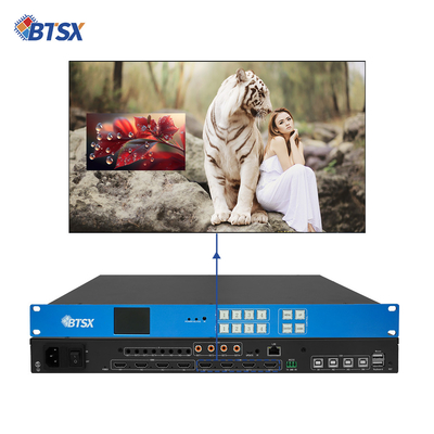 Naadloze UHD Video Switch 4k Hdmi Matrix 4x4 Video Wall Controller 3x1 2x1 2x2 Ondersteuning 4 Screen Division