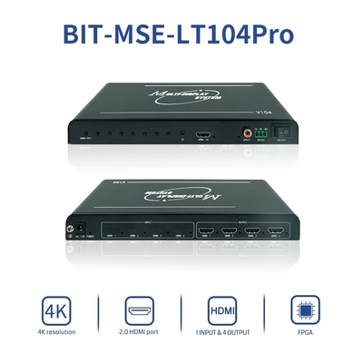 en de veelzijdige BIT-MSE-LT104PRO Multi Display Controller voor multi-scherm- en grootschermwandschermen