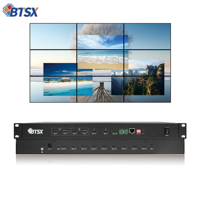 Gebruikersvriendelijke multiscreen videoprocessor IR-besturingsmodussen en alle ijzeren schelpmateriaal voor naadloze prestaties
