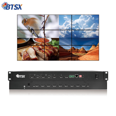 Gebruikersvriendelijke multiscreen videoprocessor IR-besturingsmodussen en alle ijzeren schelpmateriaal voor naadloze prestaties