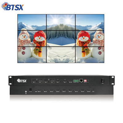 Gebruikersvriendelijke multiscreen videoprocessor IR-besturingsmodussen en alle ijzeren schelpmateriaal voor naadloze prestaties