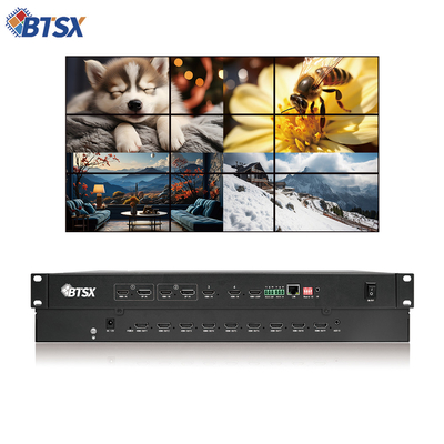 Bitvisus 4K Video Processor 3x3 3x4 3x5 3x6 Video Wall Controller 9 HDMI1.3