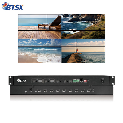 Bitvisus 4K Video Processor 3x3 3x4 3x5 3x6 Video Wall Controller 9 HDMI1.3