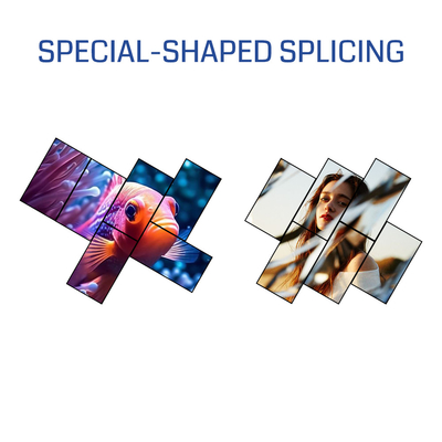 Bitvisus 8K60 PIP Edge-effecten Point-to-point onregelmatige splitsing LCD LED-videoprocessor