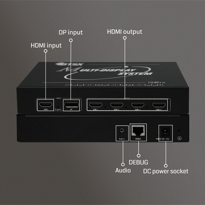 4K60 Multi-Display Processor Laat het volledige potentieel van uw schermen los