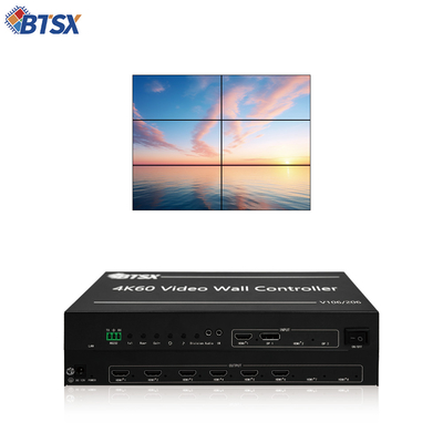 Flexible Control and Max Resolution 5760x2160 30Hz Video Wall Controller voor grootschalige displays