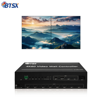 Flexible Control and Max Resolution 5760x2160 30Hz Video Wall Controller voor grootschalige displays