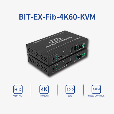 High Definition IR RS232 Signal HDMI Audio Extender 10km 4k HDMI USB KVM Extender