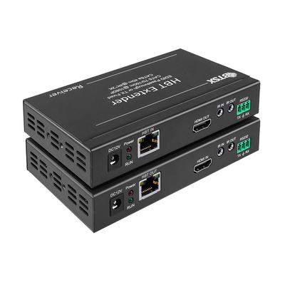 4K HDBT HDMI Extender 100m RJ45 Netwerkpoort Ontwerp Videozender En Ontvanger
