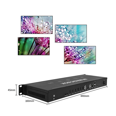 8K60 PIP-cropping Zoom LCD LED-scherm Video-processor Point to Point Video Controller