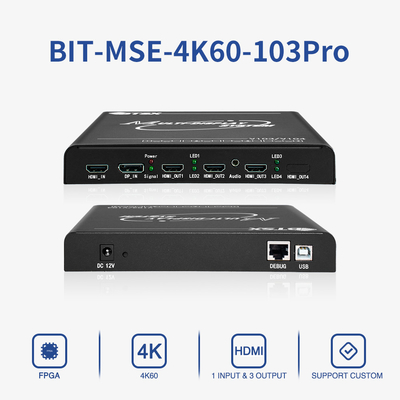 bitvisus1*3 2*3 hoge resolutie video wall controller HDMI extender