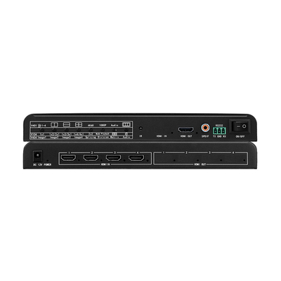 3840x2160@60Hz 4k HDMI Multi Viewer Switcher met Clock Video Screen Splitter