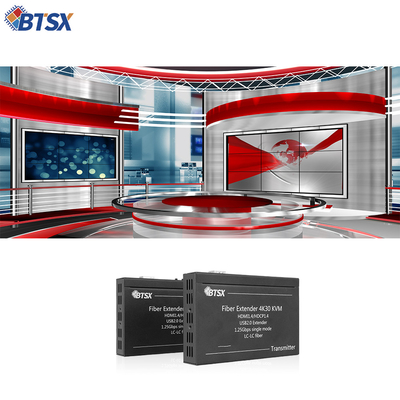 Upgrade uw industriële sensoren met 4K HDMI Fiber Extender Bidirectional RS232 HDMI1.4 Interface Protocol