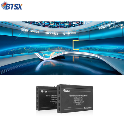 Upgrade uw industriële sensoren met 4K HDMI Fiber Extender Bidirectional RS232 HDMI1.4 Interface Protocol