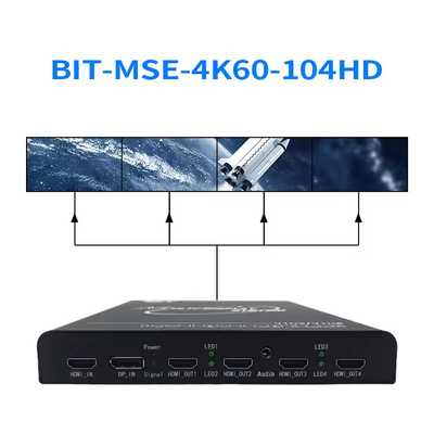 LCD 3x5 3x4 5x4 Video Mixer Switcher 4k HDMI Video Wall Controller