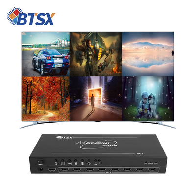 4k UHD Input HDMI Screen Splitter Multiviewer Video Wall Controller 3840x2160@30Hz