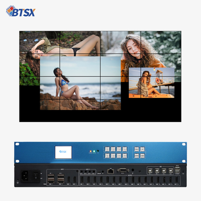 Beheerscentra Video Wall Controller Pakket omvat BIT-VP-U1-MD416 Video Processor Output Resolutie 1920x1080P60