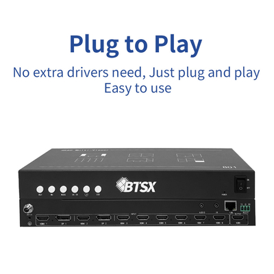 1X HDMI 2.0 Output Interface Multi-Screen Video Processor Voor LED Wand 360mm × 215mm × 70mm Pakketgrootte