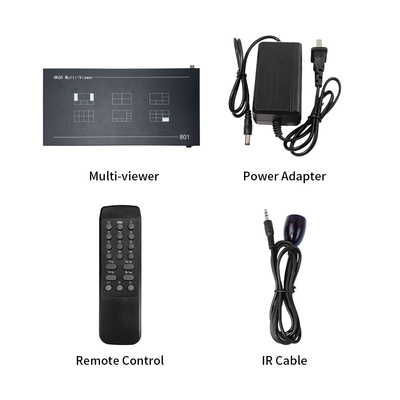 3.5mm Audio Separation LargeDisplayController 3840×2160P60 Invoerresoluties voor professionele audio-invoer