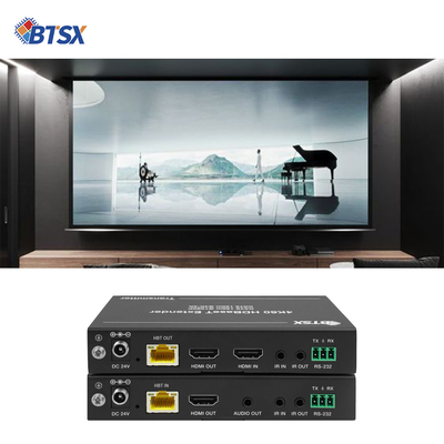 Bitivisus RJ45 Ethernet-netwerkzender en -ontvanger 150m 120m CAT5E CAT6 4k60 HDMI-videozenderverlenger