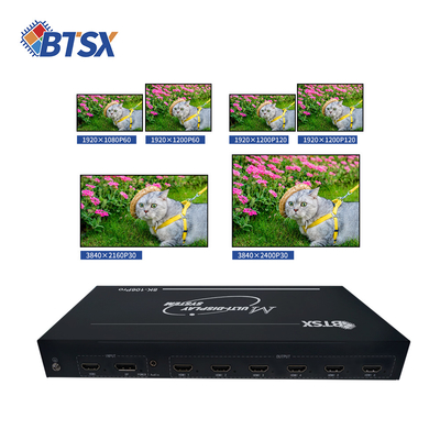 8K Multi-Screen Processor voor 4K Projectie 8K Multi-Screen Expander met 1920x1080P120 8K Multi-Channel Video Processor voor Command Centers