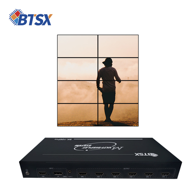 8K Multi-Screen Processor voor 4K Projectie 8K Multi-Screen Expander met 1920x1080P120 8K Multi-Channel Video Processor voor Command Centers