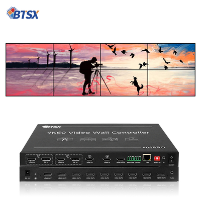 LCD-LED-TV-videowandcontroller Processor Bitvisus RACK PIP naadloos schakelen HDMI-schakelaar Matrix 3x3 3x4 3x5 3x6