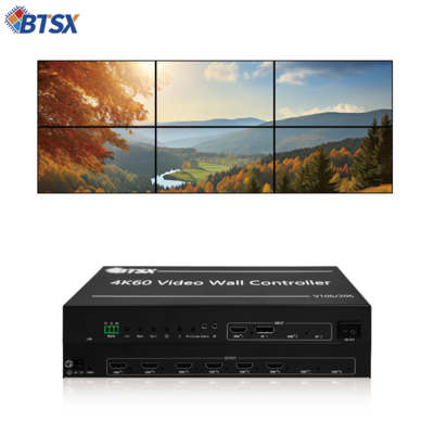 Ultra High Definition Resolution Splicer Video Wall Controller Processor voor het splicen van meerdere schermen