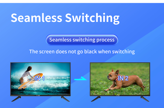 Maximale uitvoerresolutie 4096x2160P60 Control Room Videowall voor bewakingsruimtes in toepassingsscenario's