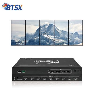 Bitvisus 4k 2x3 Videowand Controller Ondersteunt Verschillende Input/Output Configuraties, Geschikt Voor Complexe Omgevingen
