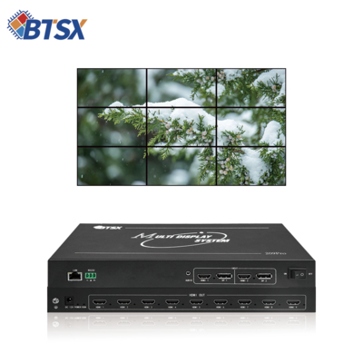 Bitvisus 4k 2x3 Videowand Controller Ondersteunt Verschillende Input/Output Configuraties, Geschikt Voor Complexe Omgevingen