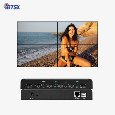 Bitvisus UHD WUXGA Projectiemapping Edge fusion Blending Immersive Interactie Multi-scherm Expander Video Wall Controller