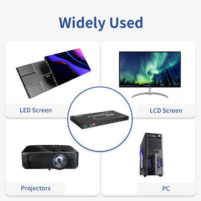 Bitvisus 8K Professional Video Wall Processor - 9 uitgangen, gesynchroniseerde High-Definition Video Output BIT-MSE-8K-309HD
