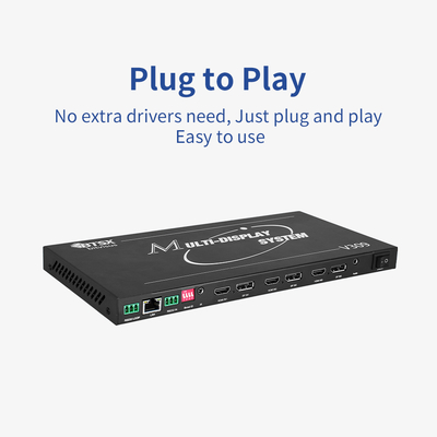 Bitvisus 8K Professional Video Wall Processor - 9 uitgangen, gesynchroniseerde High-Definition Video Output BIT-MSE-8K-309HD