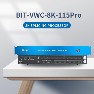 8K 1 in 15 Out Multi-Screen Content Display Pixel-to-pixel Splicing Multi-Screen Viewer 4x3 5x3 6x2 Multi-Monitor Splitter