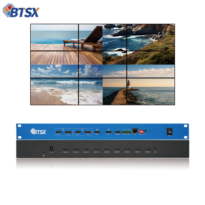 4K60 4 In 9 Out Video Wall Controller Processor Naadloze Schakelaar PIP Roaming