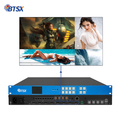 Bitvisus 3840x2400 60Hz 4x4 2x2 1x4 4x1 Roaming PIP Matrix Switcher Video Processor