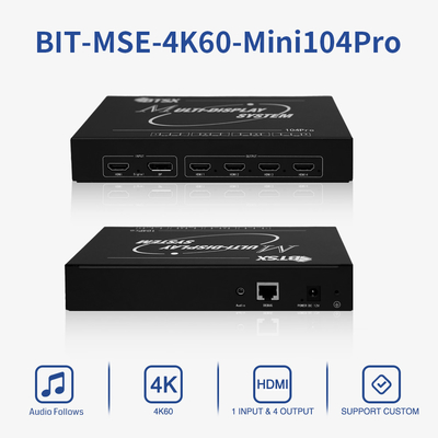 HDMI / DP 4K Video Wall Controller voor Multi Channel Projection Fusion