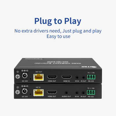 150m HDMI-vezelverlenger voor audio-video-signalen Ondersteuning van 18 Gbps bandbreedte